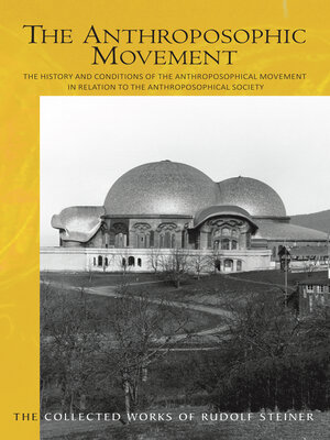 cover image of The Anthroposophic Movement